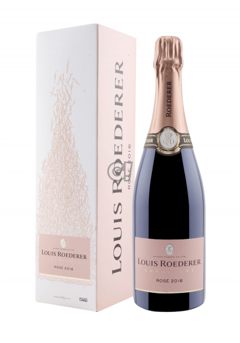 Champagne Louis Roederer Rosé - 2016 online Vintage Vendita GLUGULP! Champagne pregiati 