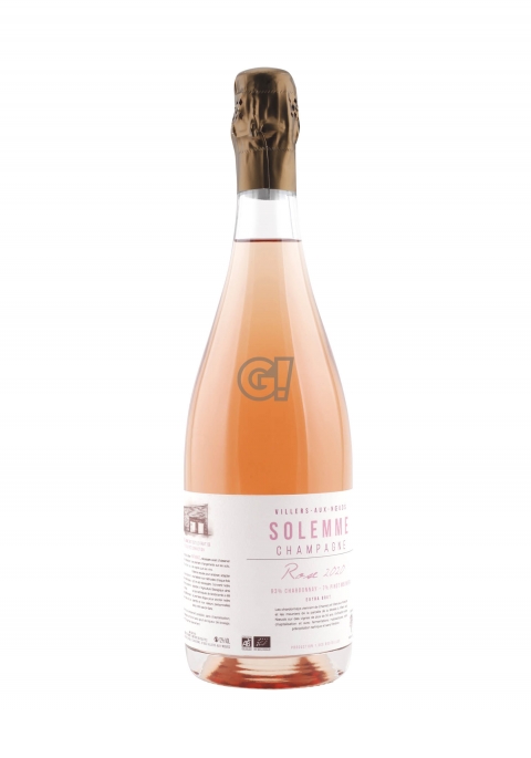 Symbiose Rosé Premier Cru Extra Brut, Champagne by Vadin-Plateau