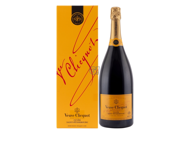 Champagne Veuve Clicquot - Shop online Saint-Pétersbourg Champagne | Magnum Cuvée GLUGULP